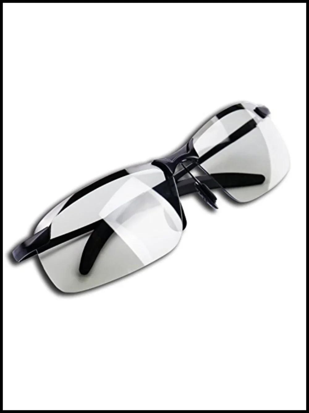 Polarized Photochromic Driving Sunglasses with UV Protection